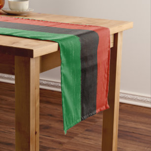Kwanzaa Colours Long Table Runner