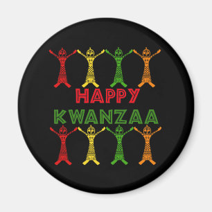 Kwanzaa Dancers Magnet