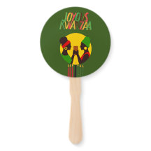 Kwanzaa Hand Fan - Party Favour
