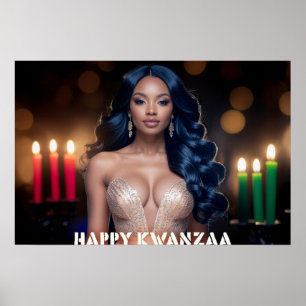KWANZAA - HAPPY KWANZAA POSTER