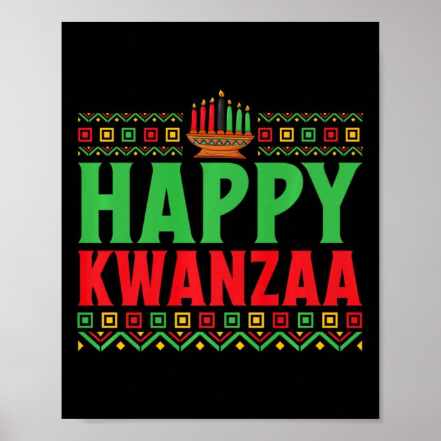 Kwanzaa - Happy Kwanzaa  Poster (Front)