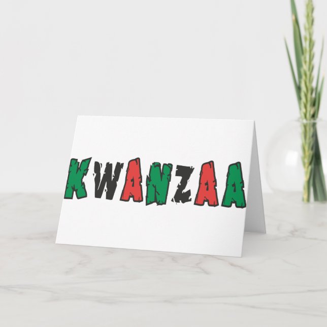 Kwanzaa Holiday Card (Front)