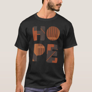 Kwanzaa Hope Peace Love Happiness Black Men Melani T-Shirt