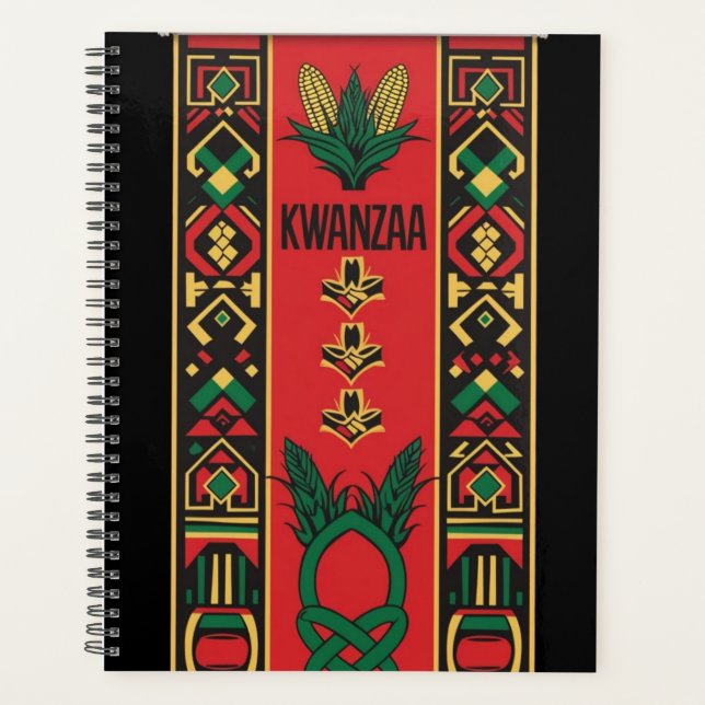  Kwanzaa-Inspired  Planner (Front)