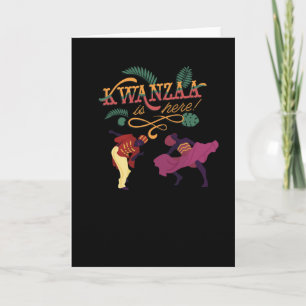 Kwanzaa is here card