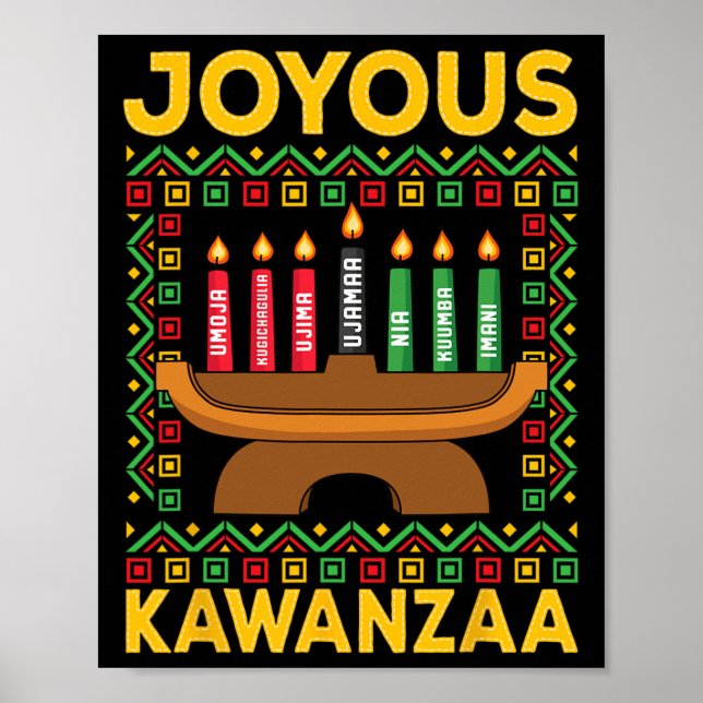 Kwanzaa - Joyous Kwanzaa  Poster (Front)