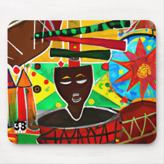 Kwanzaa Mouse Pad (Front)