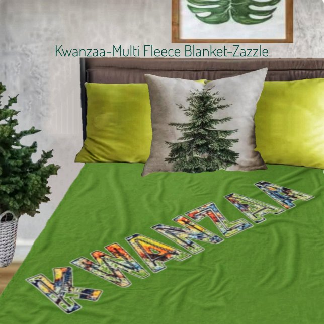 Kwanzaa - Multi Fleece Blanket (Creator Uploaded)