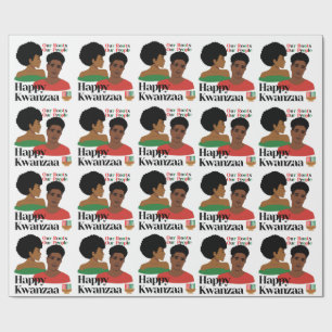 Kwanzaa Our Root Our People Wrapping Paper