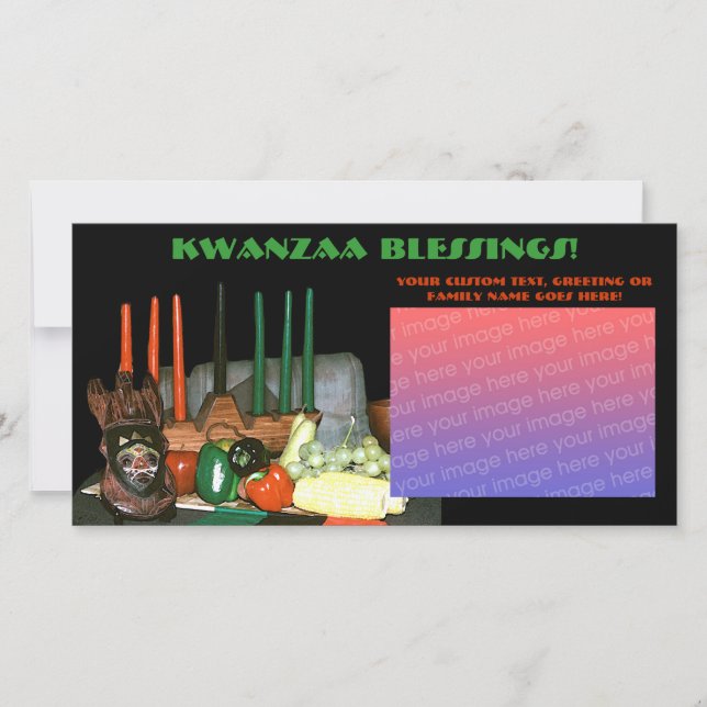 Kwanzaa Photo Cards (Front)