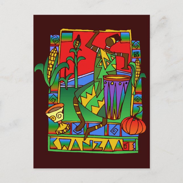 Kwanzaa postcard (Front)