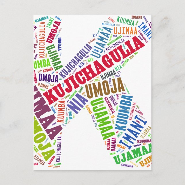 KWANZAA POSTCARD (Front)