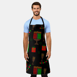 Kwanzaa Print Apron
