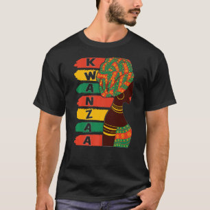Kwanzaa Seven Principles African American Women Wi T-Shirt