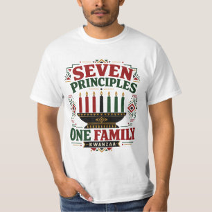 Kwanzaa Seven Principles Matching Family T-Shirt
