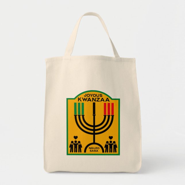 Kwanzaa Umoja Tote Bag (Front)