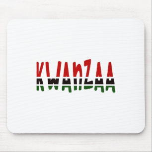 Kwanzaa Unity Love African American Men Women Boys Mouse Pad