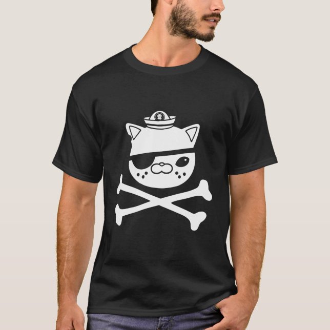 Kwazii Pirate Cat T-Shirt (Front)