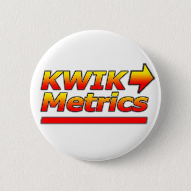 Kwik Metrics button (Front)