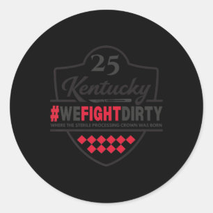 Ky25 Where The Sterile Processing Crown Was Born P Classic Round Sticker