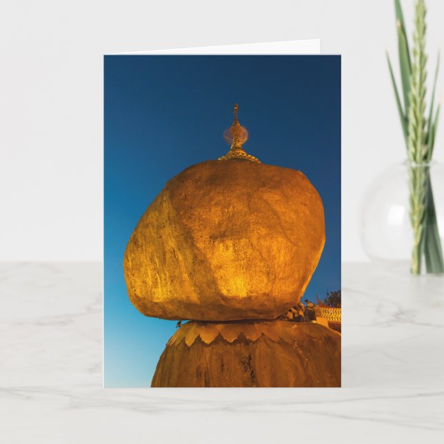 Kyaiktiyo Pagoda Card (Front)