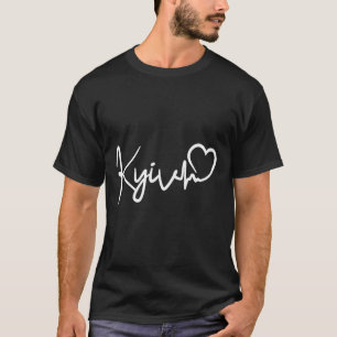 Kyiv Heartbeat City Of Kiev Ukraine T-Shirt