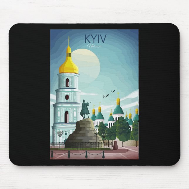 Kyiv Kiev Ukraine  Mouse Pad (Front)