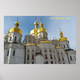 Kyiv Pechersk Lavra, Church / Monastery Poster