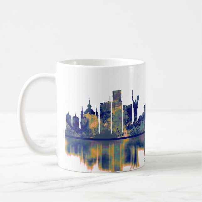 Kyiv Skyline Coffee Mug (Left)