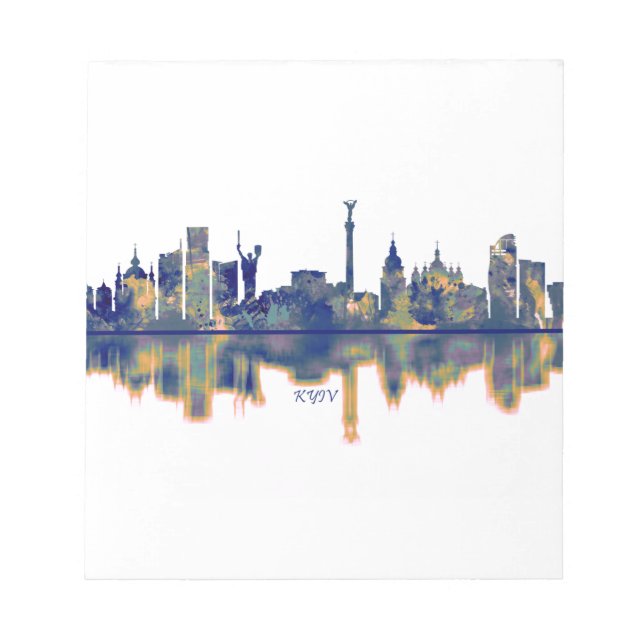 Kyiv Skyline Notepad (Front)