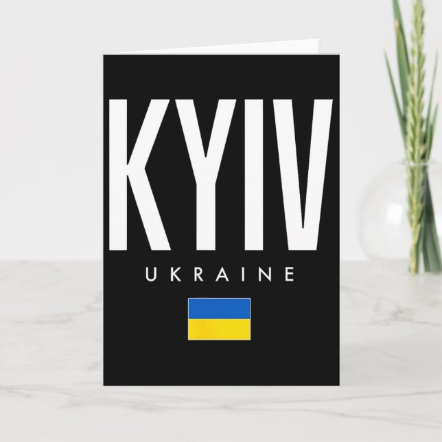 Kyiv Ukraine 1  Card (Front)