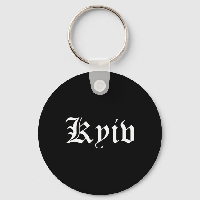 Kyiv Ukraine Hometown Pride  Key Ring (Front)