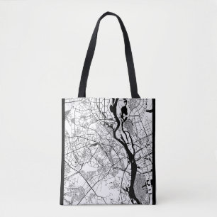 Kyiv Ukraine Map Tote Bag