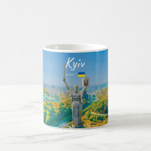 Kyiv, Ukraine - Mother Ukraine Monument Coffee Mug
