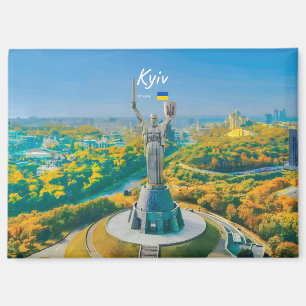 Kyiv, Ukraine - Mother Ukraine Monument Magnet