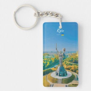 Kyiv, Ukraine - Mother Ukraine Monument Slim Key Ring