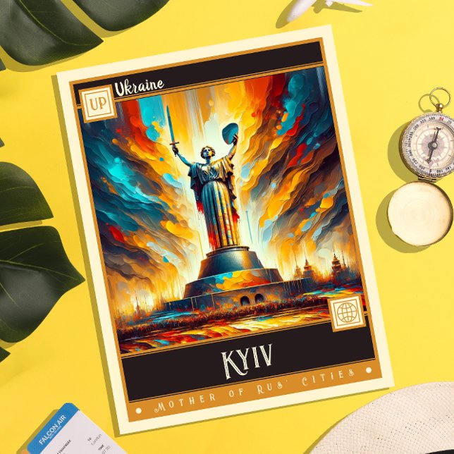 Kyiv, Ukraine | Vintage Painting Postcard (Creator Uploaded)