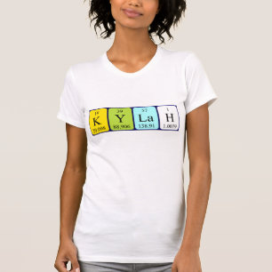 Kylah periodic table name shirt