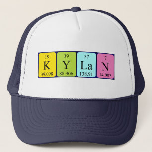 Kylan periodic table name hat
