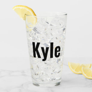 Kyle Mens Name, Glass
