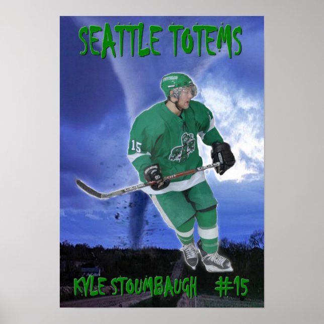 Kyle Stoumbaugh - Seattle Totems Poster (Front)