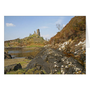 Kyleakin, Scotland. The ancient ruins of