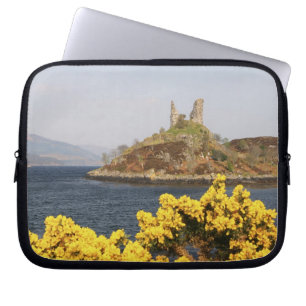 Kyleakin, Scotland. The ancient ruins of 2 Laptop Sleeve
