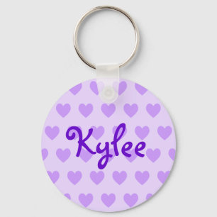 Kylee in Purple Key Ring