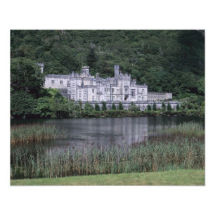 Kylemore Abbey, Connemara, County Galway, Photo Print