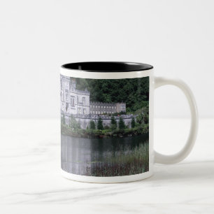 Kylemore Abbey, Connemara, County Galway, Two-Tone Coffee Mug