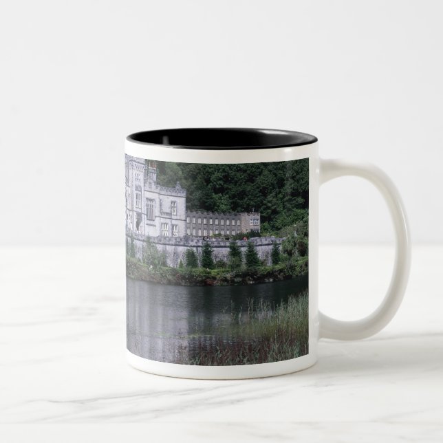 Kylemore Abbey, Connemara, County Galway, Two-Tone Coffee Mug (Right)