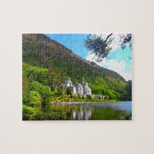 Kylemore Abbey Connemara Galway Ireland. Jigsaw Puzzle