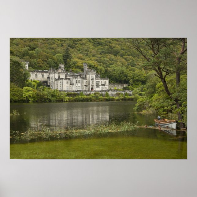 Kylemore Abbey, County Galway, Ireland, Poster (Front)