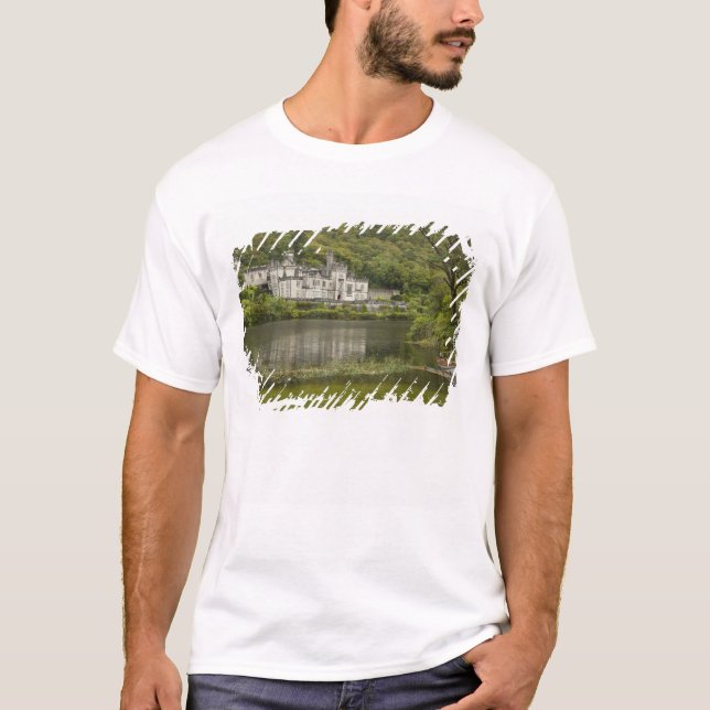 Kylemore Abbey, County Galway, Ireland, T-Shirt (Front)